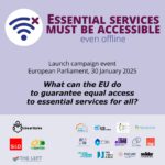 Essential services must be accessible, off-line !
